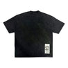 2ND CLOSET "I LOVE MILKSHAKE" WASHED T-SHIRT-WASHED BLACK