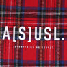 A[S]USL CHECKS SMALL SHOULDER BAG-RED CHECKERED