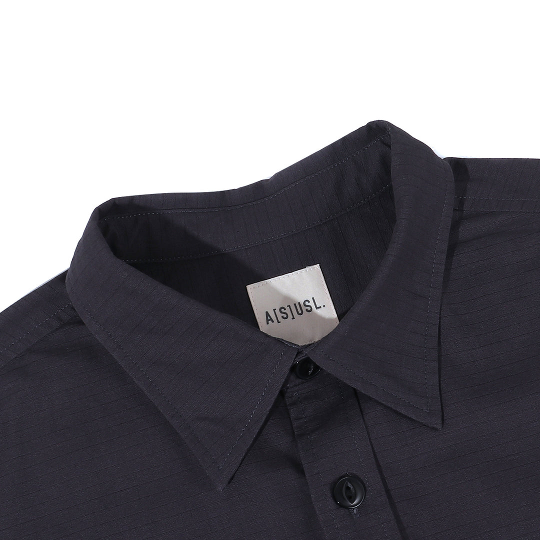 A[S]USL MULTI POCKETS RIBSTOP SHIRT-SLATE