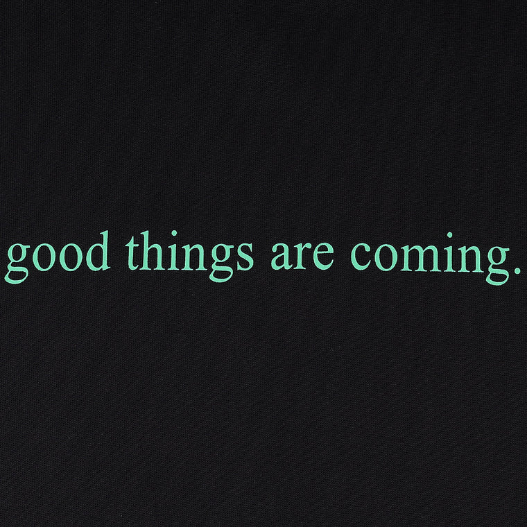 A[S]USL GOOD THINGS ARE COMING SLEEVELESS-BLACK