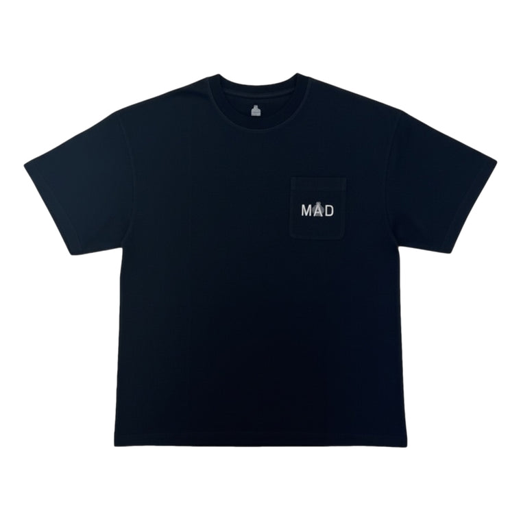 OPEN DIALOGUE X MADNESS PRINT TEE-BLACK