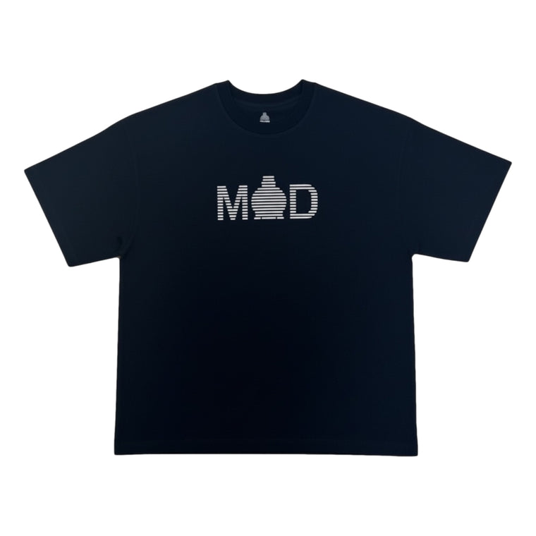 OPEN DIALOGUE X MADNESS PRINT TEE-BLACK