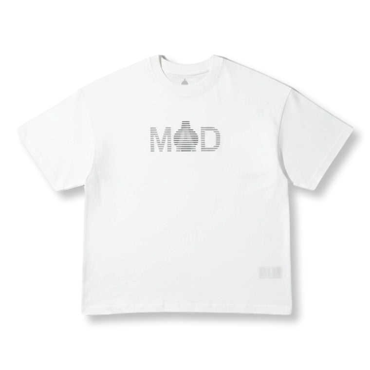OPEN DIALOGUE X MADNESS PRINT TEE-WHITE