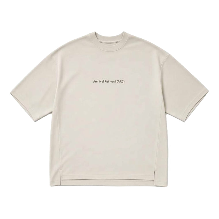 ARCHIVAL REINVENT ARC LOGO TEE-GREY