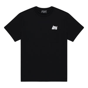 RIPNDIP INCEPTED POCKET TEE-BLACK