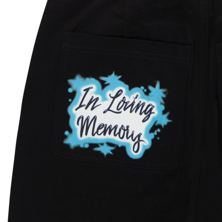 RIPNDIP IN LOVING MEMORY DENIM PANTS-BLACK