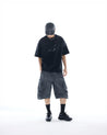 NINE POINT NINE "INNER LIGHT" S/S TEE-WASHED GREY