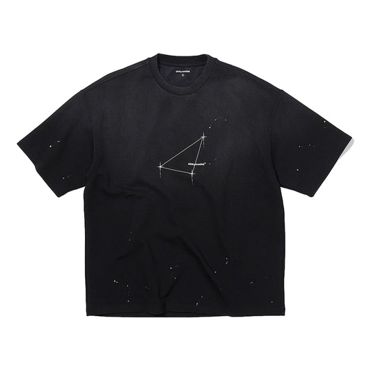 NINE POINT NINE "INNER LIGHT" S/S TEE-WASHED BLACK