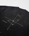 NINE POINT NINE "INNER LIGHT" S/S TEE-WASHED BLACK