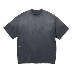 NINE POINT NINE "INNER LIGHT" S/S TEE-WASHED GREY