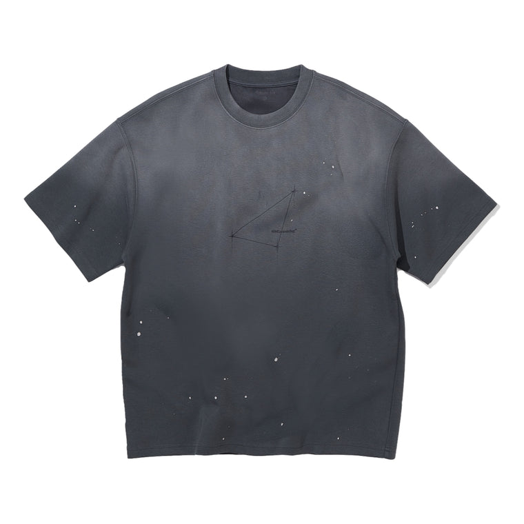 NINE POINT NINE "INNER LIGHT" S/S TEE-WASHED GREY