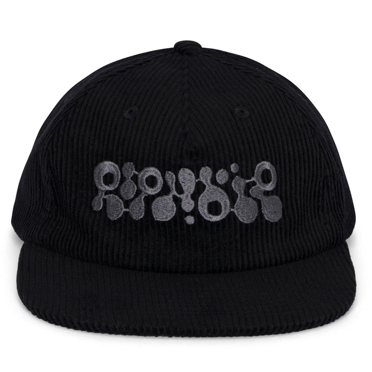 RIPNDIP INTERNAL ILLUMINATION CORDUROY STRAPBACK-BLACK