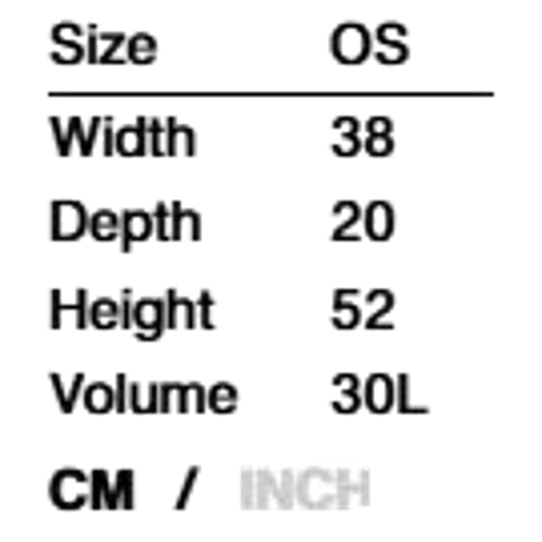 THIS IS NEVER THAT INTL-LOGO BACKPACK 30-BLACK