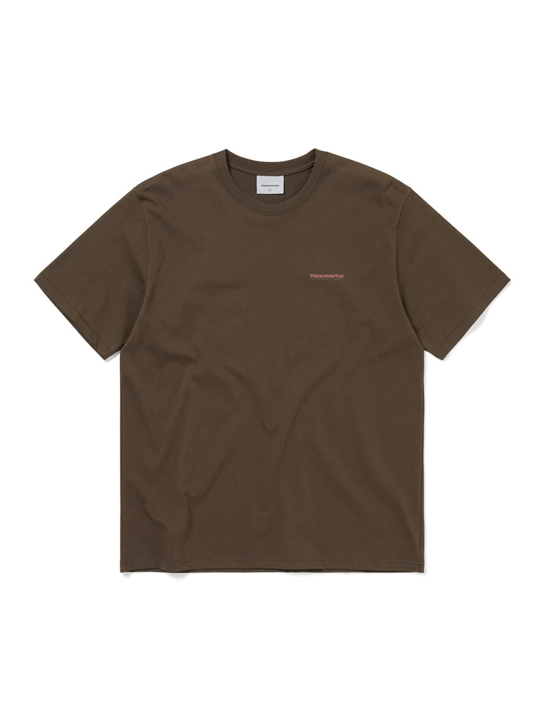 THIS IS NEVER THAT INTL. LOGO TEE-BROWN