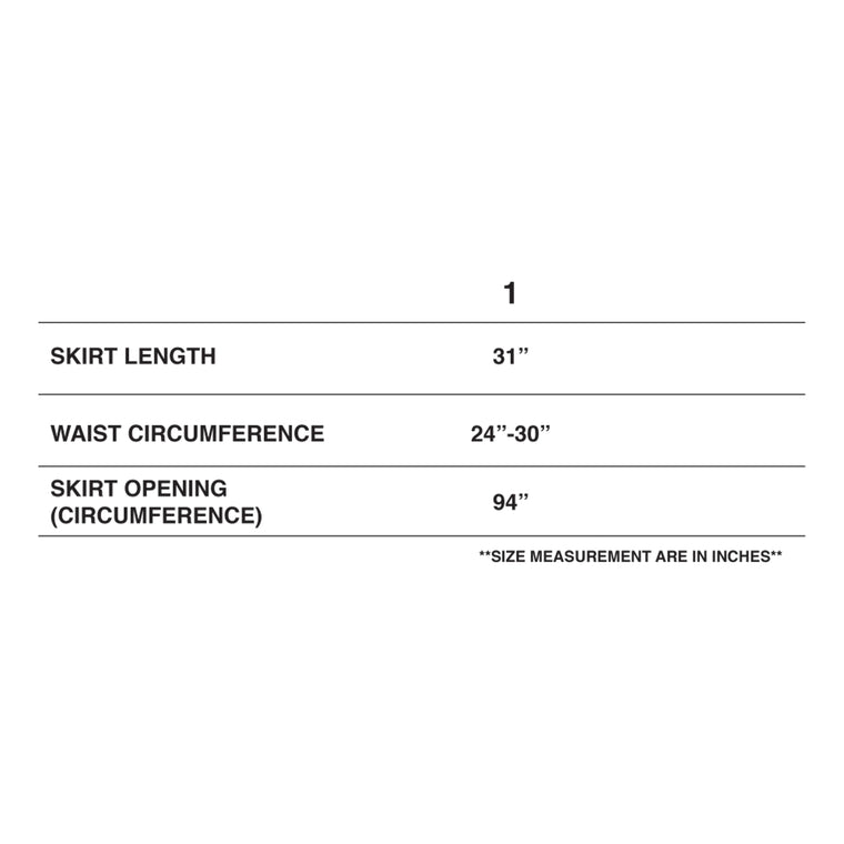 NEUTRAL SOCIETY IRREGULAR 3D FLARE SKIRT-WHITE