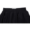 NEUTRAL SOCIETY IRREGULAR RUFFLE SKIRT-BLACK
