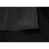 NEUTRAL SOCIETY IRREGULAR RUFFLE SKIRT-BLACK