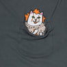 RIPNDIP IT'S NERM POCKET TEE-CHARCOAL