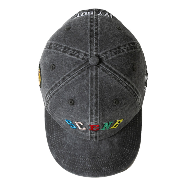 SCENE BY ICE FIRE X IVY BOY CAP-GREY