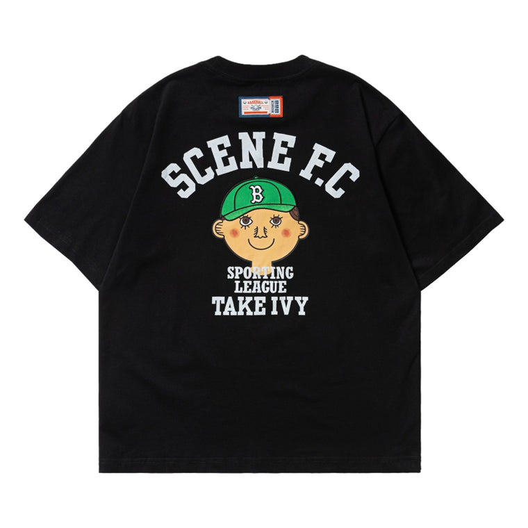 SCENE BY ICE FIRE X IVY BOY IVY FC TEE-BLACK