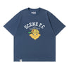 SCENE BY ICE FIRE X IVY BOY TAKE IVY FC TEE 2-BLUE