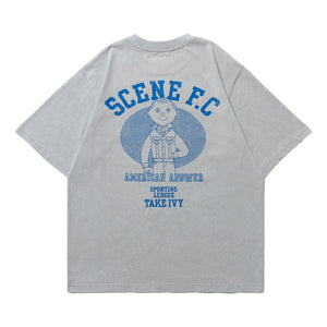 SCENE BY ICE FIRE X IVY BOY TAKE IVY TEE 2-GREY