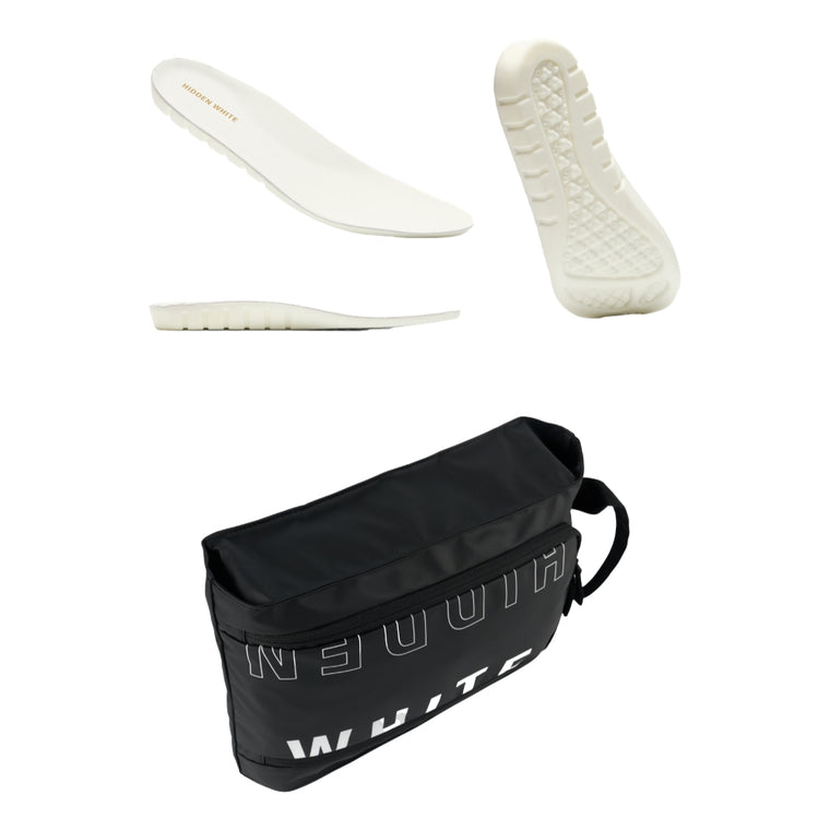 HIDDEN WHITE DARA SUEDE-TRIMMED LEATHER TRAINERS-BLACK RACING GREEN CHARCOAL