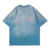 SCENE BY ICE FIRE JACKSON SNOW WASHED TEE-BLUE