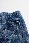 FUNDAMENTAL JACQUARD BORO SHORT PANTS-INDIGO