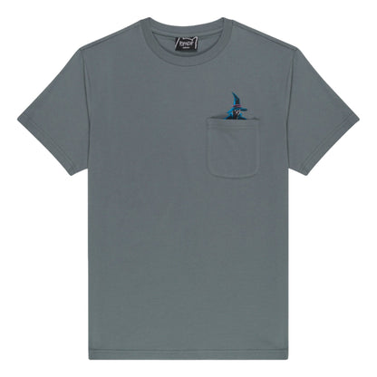 RIPNDIP JERMIE WITCH POCKET TEE-CHARCOAL
