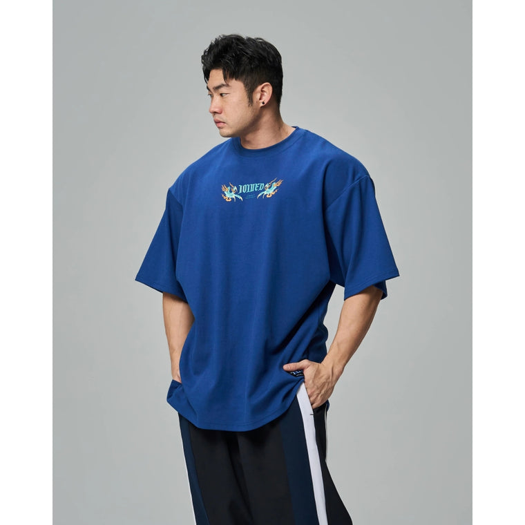 TEAMJOINED JOINED® CNY24 COILED DRAGON EXTRA OVERSIZED-DARK BLUE