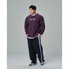 TEAMJOINED JOINED® CNY24 COILED DRAGON OVERSIZED LONG SLEEVES-DUSTY PURPLE