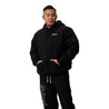 TEAMJOINED JOINED® GOTHIC OVERSIZED HOODIE-BLACK