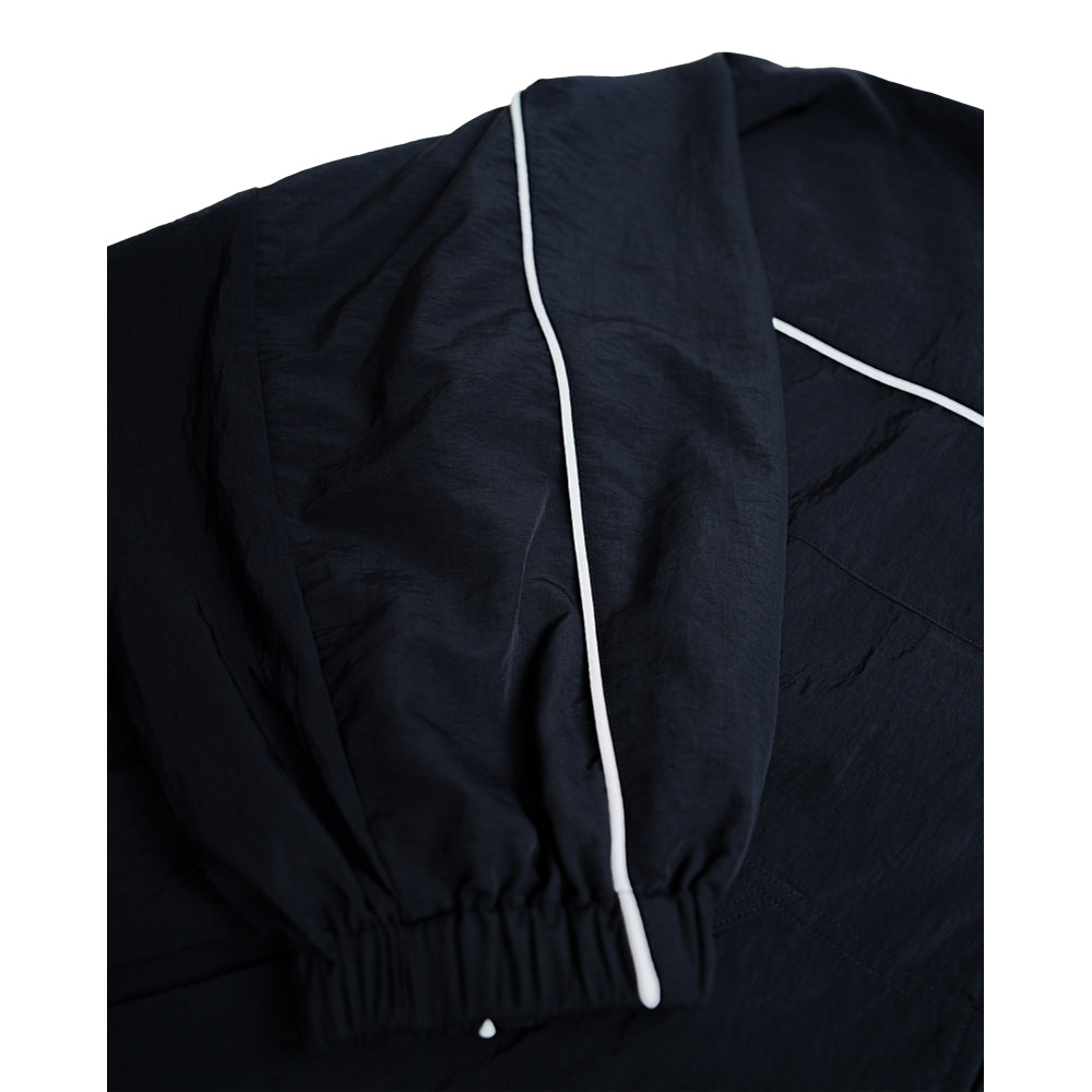 TEAMJOINED JOINED® PIPING TECH WINBREAKER JACKET-BLACK