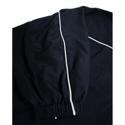 TEAMJOINED JOINED® PIPING TECH WINBREAKER JACKET-BLACK