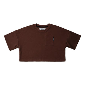 TEAMJOINED JOINED® WOMEN COTTON⁺ POCKET OVERSIZED-PUCE