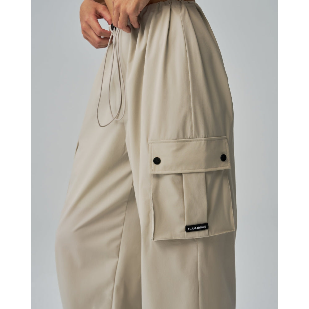 TEAMJOINED JOINED® WOMEN TECH ADJUSTABLE WAIST BOTTOM-LIGHT GREY