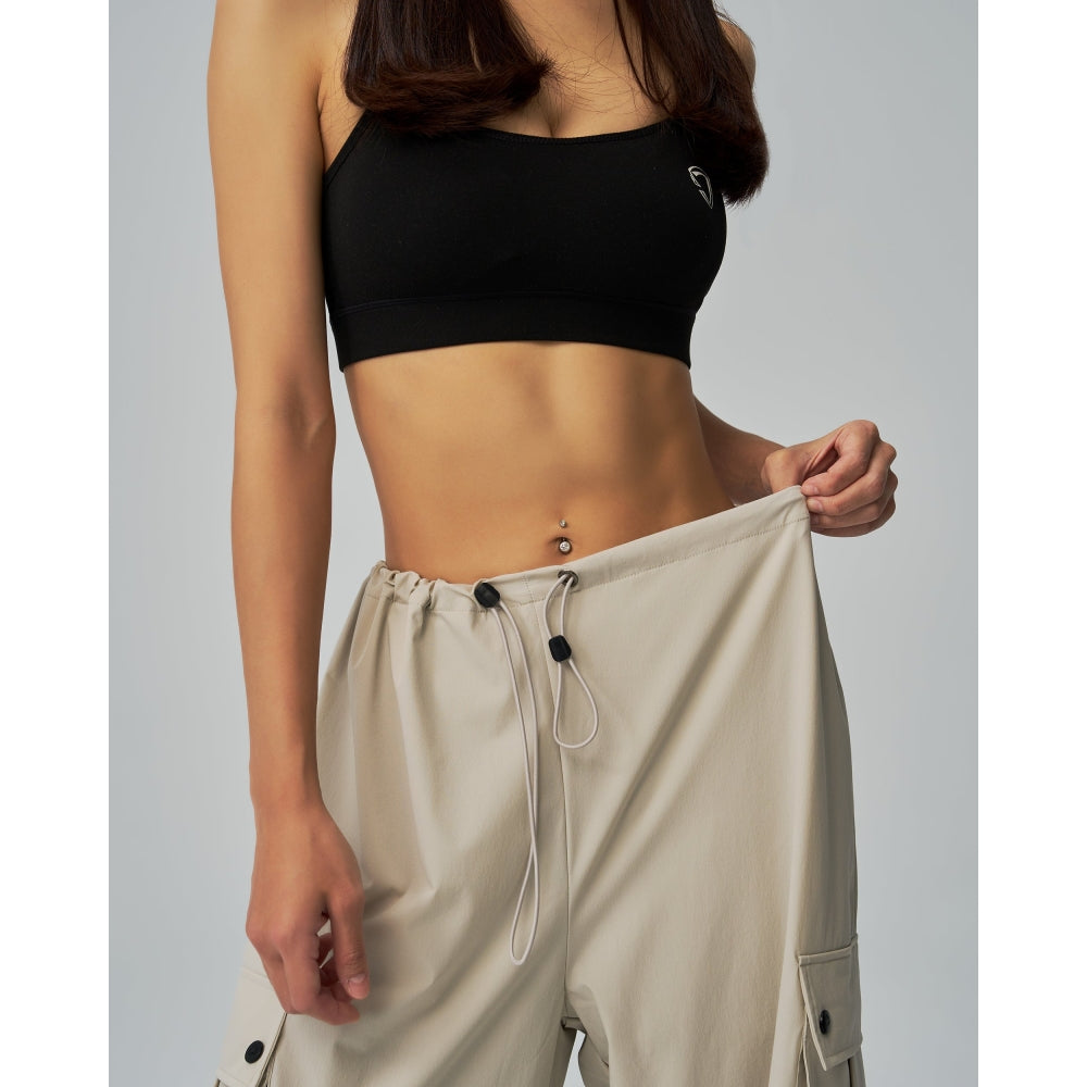 TEAMJOINED JOINED® WOMEN TECH ADJUSTABLE WAIST BOTTOM-LIGHT GREY