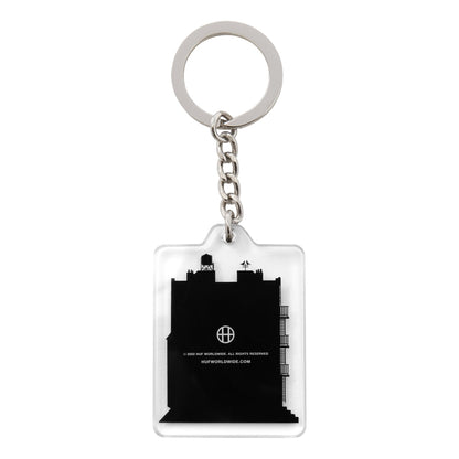 HUF JP AT HOME KEY CHAIN-TRANSPARENT