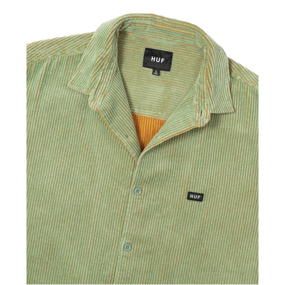 HUF JP BAR LOGO TWO CORD SHIRT-LATTE