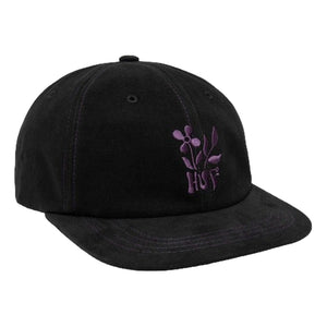 HUF JP BLOSSOM 6PANEL HAT-BLACK