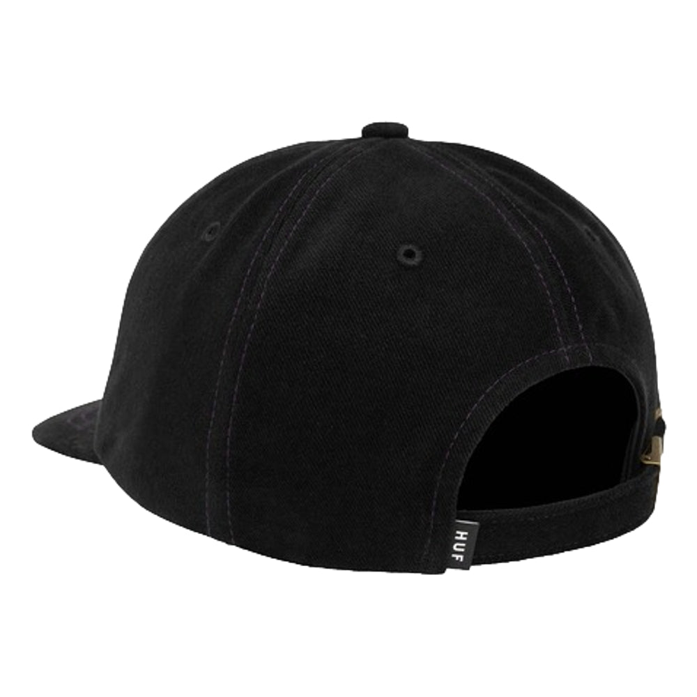 HUF JP BLOSSOM 6PANEL HAT-BLACK