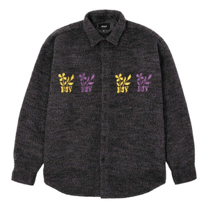 HUF JP BLOSSOM L/S SHIRT-BLACK