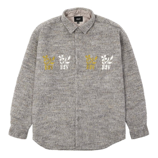 HUF JP BLOSSOM L/S SHIRT-BONE