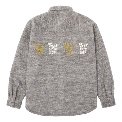 HUF JP BLOSSOM L/S SHIRT-BONE