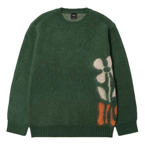 HUF JP BLOSSOM SWEATER-GREEN