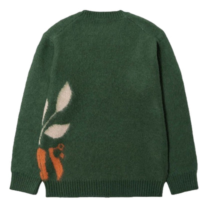 HUF JP BLOSSOM SWEATER-GREEN