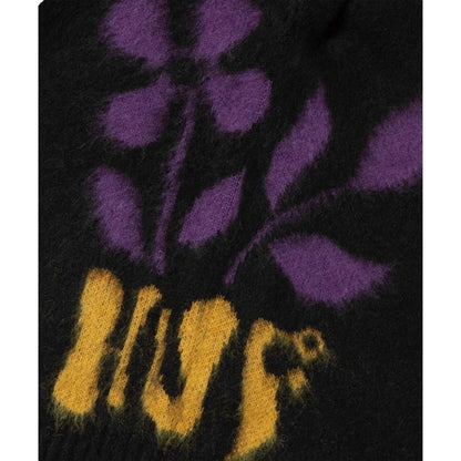 HUF JP BLOSSOM SWEATER-BLACK
