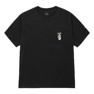 HUF JP DICEY POCKET S/S TEE-BLACK