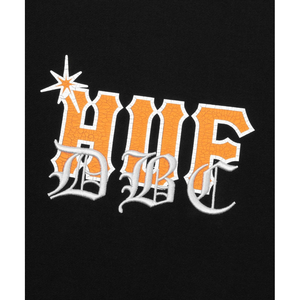 HUF JP HUF DBC S/S CREWNECK-BLACK